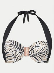 Selmark Góra od bikini BK716 Beżowy. Brązowe bikini damskie Selmark, bez wzorów. Za 179.99 zł.