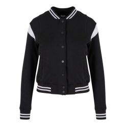 Damska Bluza Dresowa College. Białe bluzy damskie Urban Classics, xs, bez wzorów, z dresówki, bez kaptura. Za 154.99 zł.