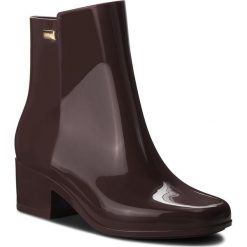 Kalosze ZAXY - Close Boot Ad 17351 Burgund Gładki 90767 BB285047 02064. Czerwone kozaki damskie Zaxy, z tworzywa sztucznego. W wyprzedaży za 159.00 zł.