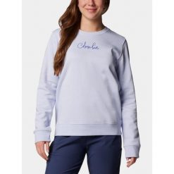 Bluza damska Columbia Beaumount Graphic Crew. Niebieskie bluzy damskie Columbia, xs, bez wzorów, bez kaptura. W wyprzedaży za 237.00 zł.