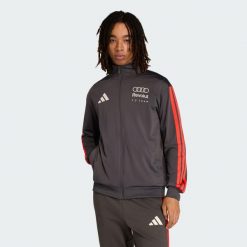 Bluza Dresowa Audi Revolut F1 Team Dna. Czarne bluzy męskie Adidas, xs, bez wzorów, z dresówki, bez kaptura, na fitness i siłownię. Za 299.00 zł.