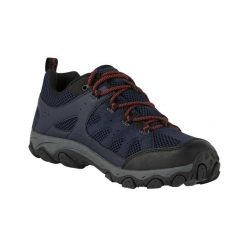 Męskie Buty Do Chodzenia Edgepoint IV Low. Niebieskie buty sportowe męskie Regatta, bez zapięcia, trekkingowe. Za 273.99 zł.