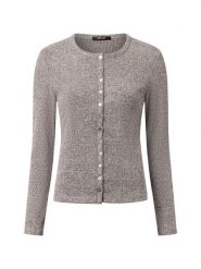 Opus Kardigan damski - Saltus Kobiety wiskoza szary marmurkowy, 44. Szare kardigany damskie Opus, bez wzorów, z wiskozy. Za 249.95 zł.