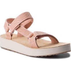Sandały TEVA - Midform Universal Geometric 1090873 Tropical Peach. Czerwone sandały damskie Teva, z materiału. W wyprzedaży za 219.00 zł.
