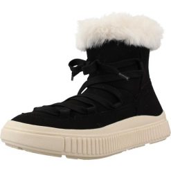 Buty GEOX J LAQUINNY GIRL Czarny. Czarne trekkingi damskie Geox, trekkingowe. Za 237.99 zł.