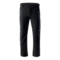 Spodnie narciarskie męskie Hi-Tec Cabano - czarne, Rozmiar XL. Czarne spodnie snowboardowe męskie Hi-tec, m, bez wzorów, z materiału, narciarskie. Za 299.99 zł.