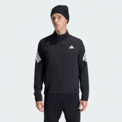 Kurtka adi365 FORMOTION. Czarne kurtki męskie Adidas, bez wzorów, bez kaptura. Za 439.00 zł.