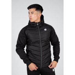 Kurtka męska Gorilla Wear Felton Jacket całosezonowa. Czarne kurtki męskie GORILLA WEAR, m, bez wzorów, bez kaptura. W wyprzedaży za 395.50 zł.