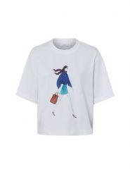 Rich & Royal Koszulka Kobiety Bawełna (100%) biały, S. Białe t-shirty damskie Rich & Royal, s, bez wzorów, z bawełny, bez kołnierzyka. Za 279.95 zł.