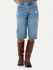Noisy May Szorty jeansowe Welsie 27034305 Niebieski Regular Fit. Niebieskie szorty damskie Noisy may, s, bez wzorów, z bawełny. Za 79.99 zł.