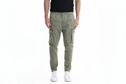 Xagon Spodnie Cargo | P2603 2CR4086 | Mężczyzna | Zielony. Zielone spodnie materiałowe męskie Xagon, m, bez wzorów, z bawełny. W wyprzedaży za 499.00 zł.