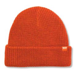 Czapka zimowa męska HUF Usual Beanie. Brązowe czapki i kapelusze męskie HUF, na zimę, bez wzorów, sportowe. Za 81.00 zł.