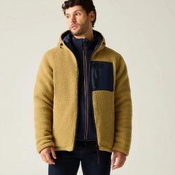 Męska odwracalna kurtka Frankie z wyściełaniem. Czarne kurtki męskie Regatta, m, bez wzorów, z materiału, z kapturem. Za 389.00 zł.