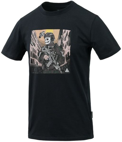 Helikon-Tex T-shirt DA SKELETON - Cotton - Black. Czarne t-shirty męskie HELIKON-TEX, m, bez wzorów, bez kołnierzyka. Za 110.17 zł.