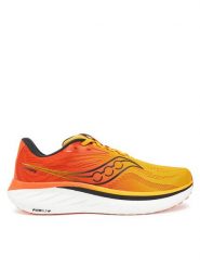 Saucony Buty do biegania Ride 18 S21000 Pomarańczowy. Brązowe buty sportowe męskie Saucony, z materiału, bez zapięcia, do biegania. Za 469.99 zł.