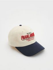 Czapka baseball z haftem - wielobarwny. Czapki i kapelusze męskie Reserved, bez wzorów. Za 65.99 zł.