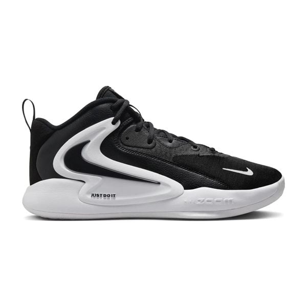 Buty halowe Nike Zoom Hyperset 2. Czarne obuwie sportowe damskie Nike, bez wzorów, z gumy, do siatkówki, nike zoom. Za 549.99 zł.