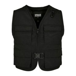 Kurtka damska Urban Classics Szorty tactical. Czarne kurtki damskie Urban Classics, s, bez wzorów, z nylonu, eleganckie. Za 148.90 zł.
