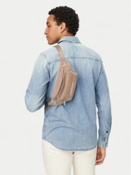 Guess Nerka HMBENY P6156 Beżowy. Brązowe saszetki męskie Guess, z materiału. Za 359.99 zł.