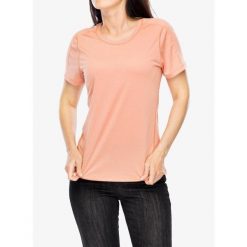 Koszulka damska Black Diamond Lightwire SS Tech Tee. Czerwone koszulki sportowe damskie Black Diamond, bez wzorów, bez kołnierzyka, bez ramiączek. Za 137.99 zł.