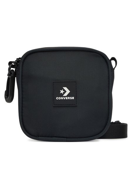 Converse Torebka 10027679-A02 Czarny. Czarne listonoszki damskie Converse, bez wzorów, z materiału, bez dodatków. Za 99.99 zł.