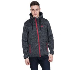 Bluza Polarowa Męska Odeno. Czerwone bluzy męskie Trespass, na zimę, l, bez wzorów, z dzianiny, z kapturem. Za 184.99 zł.