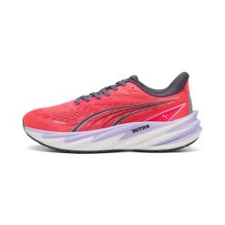 Damskie buty do biegania Puma Velocity Nitro 5. Czerwone obuwie sportowe damskie Puma, bez wzorów, z materiału, do biegania. Za 532.50 zł.