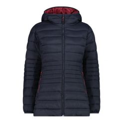 Długa kurtka puchowa z kapturem na zamek Sorona Aura damska CMP. Brązowe kurtki sportowe damskie CMP, bez wzorów, z puchu, z kapturem, trekkingowe. W wyprzedaży za 469.50 zł.