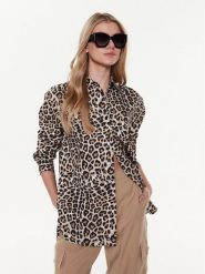 Hugo Koszula The Boyfriend Shirt 50484436 Kolorowy Oversize. Bluzki damskie Hugo, bez wzorów, z bawełny, bez kołnierzyka, bez ramiączek. Za 649.99 zł.