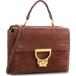 Torebka COCCINELLE - CD6 Arlettis Suede E1 CD6 55 B7 01 Marron Glace W34. Brązowe torebki do ręki damskie Coccinelle, ze skóry. W wyprzedaży za 799.00 zł.