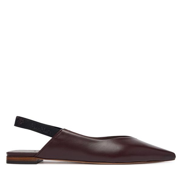 Baleriny Max Mara. Czerwone baleriny damskie Max Mara, bez wzorów, bez obcasa. Za 2,229.00 zł.