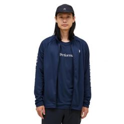 Bluza Peak Performance męska Rider Zip Jacket granatowa - L. Niebieskie bluzy męskie Peak Performance, l, bez wzorów, bez kaptura. W wyprzedaży za 599.00 zł.