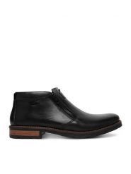 Rieker Botki CEO-14656-00 Czarny. Czarne botki męskie Rieker, bez wzorów, ze skóry, bez zapięcia. Za 459.99 zł.