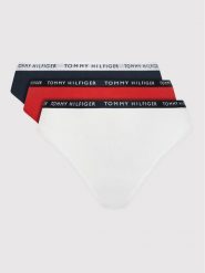 Tommy Hilfiger Komplet 3 par fig klasycznych UW0UW02828 Kolorowy. Figi damskie Tommy Hilfiger, s, bez wzorów, z bawełny. Za 119.99 zł.