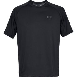 Koszulka Under Armour Tech™ 2.0. Czarne koszulki sportowe męskie Under Armour, m, bez wzorów, bez kołnierzyka, bez ramiączek, do biegania. Za 186.50 zł.