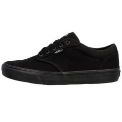 Buty do chodzenia męskie Vans Atwood. Czarne buty sportowe męskie Vans, z gumy, bez zapięcia, trekkingowe. Za 448.00 zł.