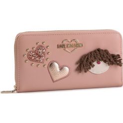 Duży Portfel Damski LOVE MOSCHINO - JC5600PP17LF0 Rosa. Czerwone portfele damskie Love Moschino, ze skóry ekologicznej. Za 429.00 zł.