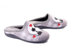 Sanital Flex Z32262X grey, klapki damskie. Szare klapki damskie Sanital-Flex, bez wzorów, bez obcasa. Za 129.90 zł.