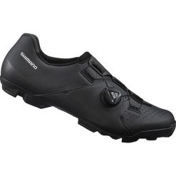 Buty rowerowe męskie Shimano SH-XC300. Czarne buty sportowe męskie Shimano, bez zapięcia, rowerowe. Za 490.55 zł.