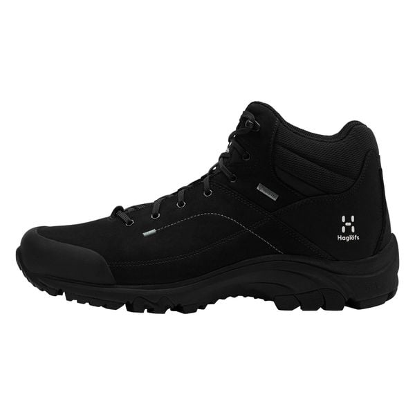 Buty trekkingowe Haglöfs Ridge GTX Mid. Czarne trekkingi męskie Haglöfs, trekkingowe, gore-tex. Za 837.60 zł.