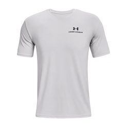 Koszulka fitness męska Under Armour UA Rush Energy. Szare buty sportowe męskie Under Armour, bez zapięcia, na fitness i siłownię. Za 94.99 zł.