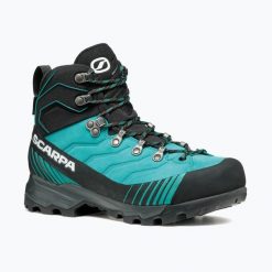 Buty trekkingowe damskie SCARPA Ribelle TRK GTX. Niebieskie obuwie sportowe damskie Scarpa, bez wzorów, trekkingowe. Za 1,260.00 zł.