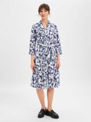 More & More Sukienka damska z bluzką Kobiety Bawełna niebieski, 44. Niebieskie bluzki damskie More & More, bez wzorów, z bawełny, bez kołnierzyka, bez ramiączek. Za 579.95 zł.