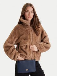 PINKO Torebka Flat Classic AI 25-26 PCPL 100455 A0F1 Granatowy. Niebieskie torebki do ręki damskie Pinko, bez wzorów, ze skóry, wizytowe, bez dodatków. Za 489.99 zł.