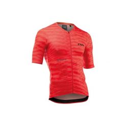 Koszulka rowerowa gravel szosa NORTHWAVE Blade Jersey czerwony. Czerwone buty sportowe męskie Northwave, na lato, l, bez wzorów, z jersey, bez kołnierzyka, bez ramiączek, rowerowe. Za 216.00 zł.