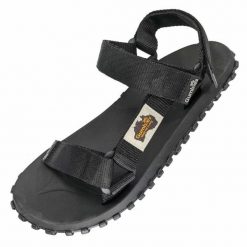 Sandały Gumbies Scrambler Sandal G-SC-UNI-BLACK czarne. Czarne sandały męskie z gumy, bez zapięcia. Za 298.61 zł.
