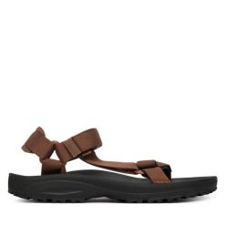 Sandały Teva. Brązowe sandały męskie Teva, bez zapięcia. Za 249.99 zł.