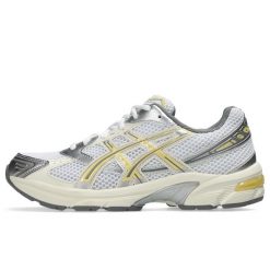 Buty Sneakersowe Asics Gel-1130 Damskie. Szare obuwie sportowe damskie Asics, bez wzorów, z materiału, do biegania. Za 473.35 zł.