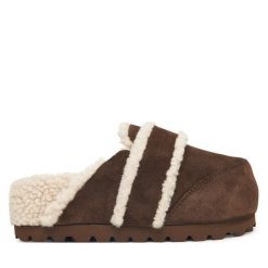 Klapki Inuikii. Brązowe klapki damskie Inuikii, bez wzorów, bez obcasa. Za 1,279.00 zł.