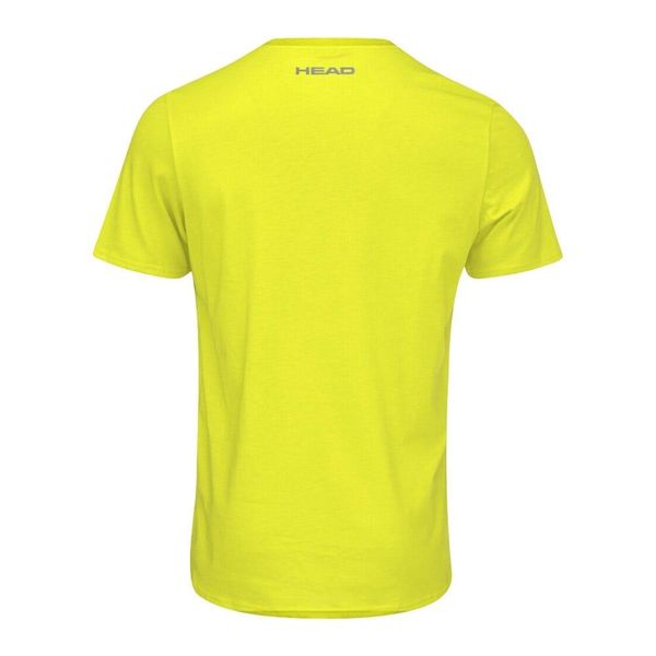 Koszulka Head Club Basic. Żółte koszulki sportowe męskie Head, m, bez wzorów, z bawełny, bez kołnierzyka, bez ramiączek, tenisowe. Za 100.50 zł.
